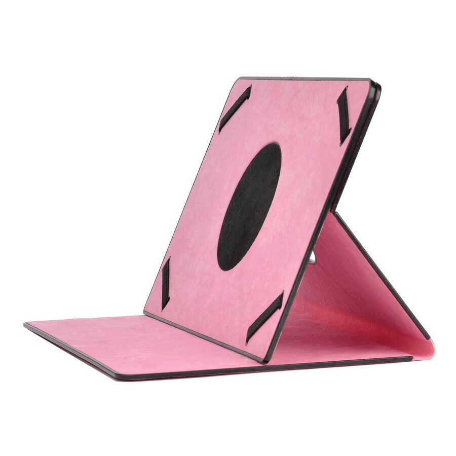 Zore Unik Universal 10 İnç Dönebilen Standlı Kılıf - Pembe