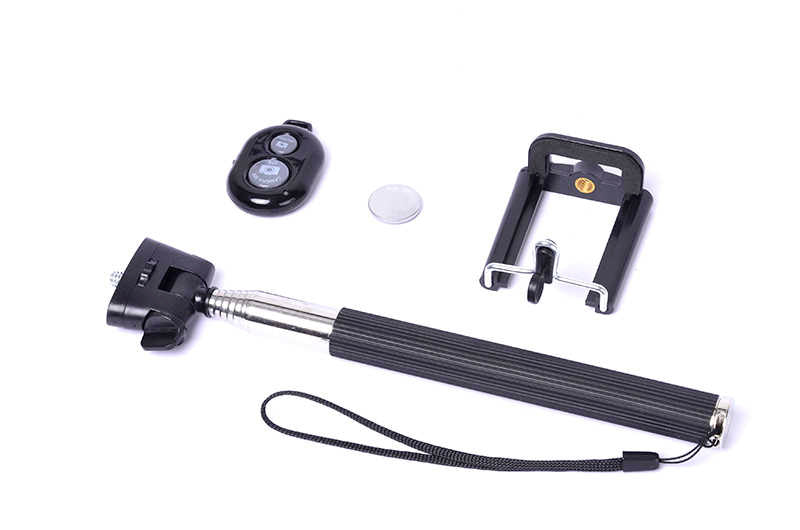 Zore Z07-1 Bluetoothlu Selfie Çubuğu - Siyah