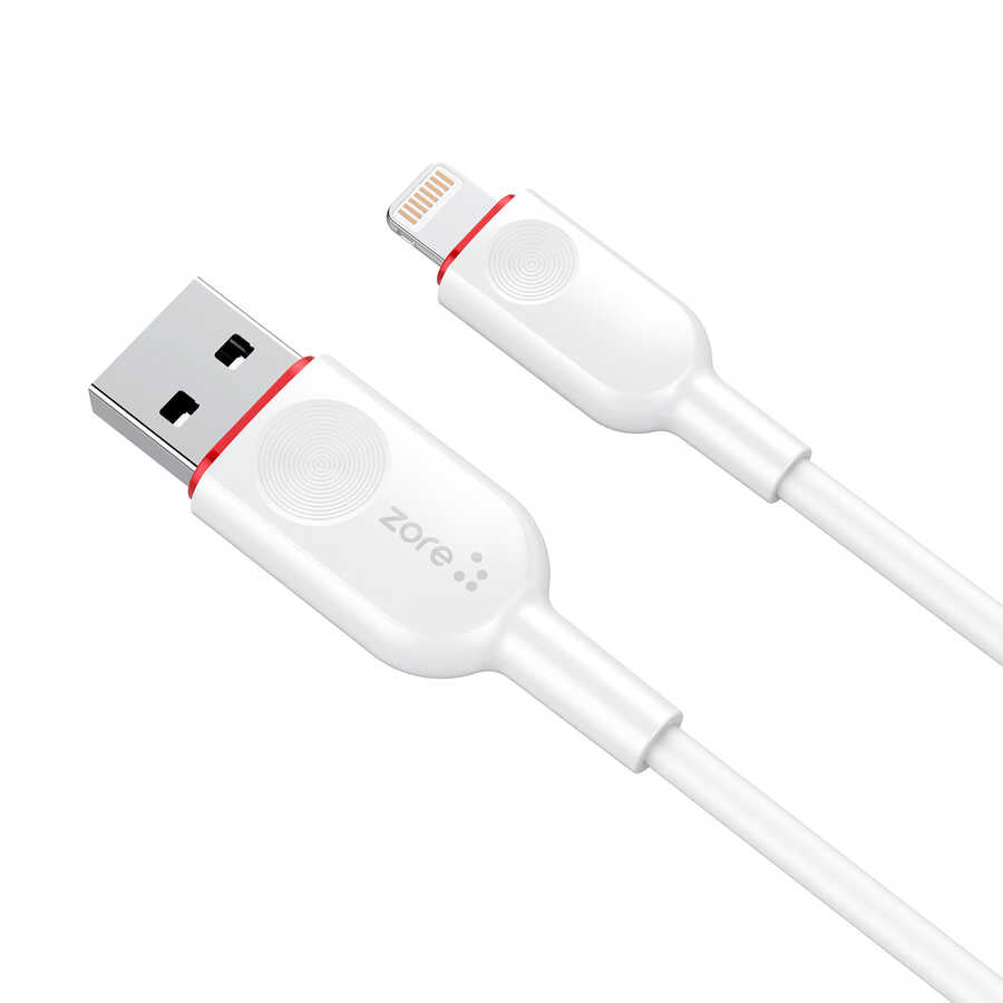 Zore ZCL-02 Lightning Usb Kablo - Beyaz