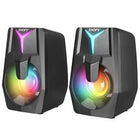 Snopy SN-X22 STYLE 2.0 Multimedia Led Işıklı 3W-2 Siyah USB Gaming Speaker
