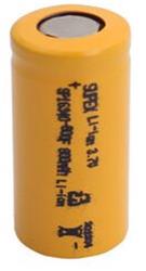 Supex 16340-800S 3.7V 800MA Şarjlı Li-on Pil Uçlu Kafa Pil