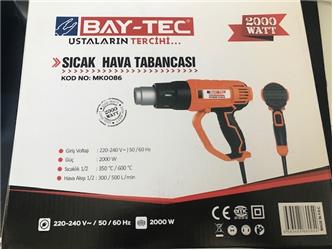 Bay-Tec Mk-0086 2000w Sıcak Hava Tabancası