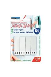 Vodaseal Resim Çerçeve Asma Bandı (6kg Taşır İz Bırakmaz) 4lü