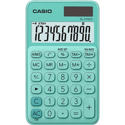 Casio SL-310UC-GN Cep Tipi 10 Hane Yeşil Hesap Makinesi