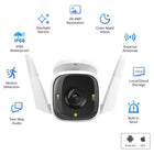 TP-Link Tapo C320WS 2K Gece Görüşlü 256GB Micro SD Destekli Wi-Fi Kamera