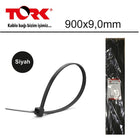 Tork TRK-900-9,0mm Siyah 100lü Kablo Bağı