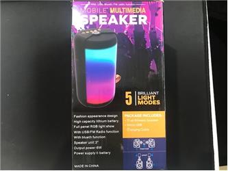 Portable Ms-2202BT Şarjlı-Sd-usb Bluetooth RGB Spekaer