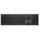 A4 Tech Fstyler FBX50C Gri Bluetooth+2.4G Nano Fn Şarjlı Multimedya Klavye