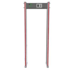 ZKTeco ZK-D1065 6 Zon Kapı Tipi Metal Dedektörde 6 Tanımlama Bölgesi