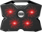 Inca INC-3280 3 Tutacaklı 4 Fanlı Led Işık 11"-17" Led Notebook Soğutucu( Fan Hızı Ayarlama Dümesi)