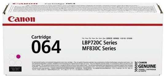 Canon CRG-064 M Magenta Kırmızı 5.000 Sayfa Toner MF832