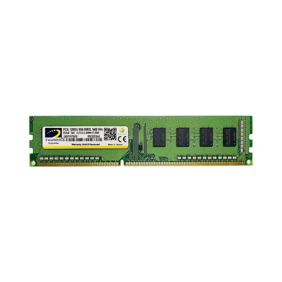 TwinMOS DDR3 8GB 1600MHz 1.35V Low Voltage Desktop Pc Ram (MDD3L8GB1600D)