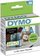 DYMO S0929120 LW Çok Amaçlı Kare Etiket,750 etiket-pk, 25x 25 mm