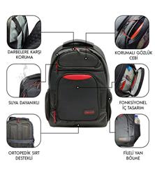 Dexim Premium 17," Notebook Sırt Çantası - DXBP40