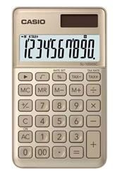 Casio SL-1000SC-GD Cep Tipi 10 Hane Gold Hesap Makinesi
