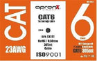 Apronx Cat6 23AWG 305Mt 0,50mm Gri Utp Kablo