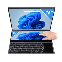 Quadro Diamond Duo DS1630 Ci7 10850H 16gb 512gb NVME SSD Çift Ekran 16" Dokunmatik FreeDos Notebook