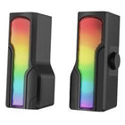 Rampage Arty X13 2.0 Bluetoothlu Rms 3W-2 RGB Işıklı Multimedia Usb 5V 45dB Gaming Oyuncu Speaker