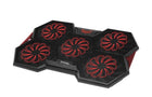 Frisby FNC-5252B GP4 Notebook Soğutucu &amp; Stand(5xFan) LCD Kontrol Pane Metal Izgara 2 x USB Port