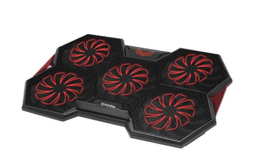 Frisby FNC-5252B GP4 Notebook Soğutucu &amp; Stand(5xFan) LCD Kontrol Pane Metal Izgara 2 x USB Port