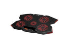 Frisby FNC-5255B GP5 Notebook Soğutucu &amp; Stand (5xFan) LCD Kontrol Pane Metal Izgara 2 x USB Port