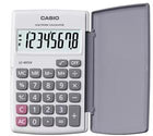 Casio LC-401LV-WE 8 Hane Beyaz Cep Tipi Hesap Makinesi