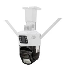 OKam O-KAM 6015 6MP Dual Lens WIFI PTZ 3.5 "Dual Screen Image, 15Pcs Leds Dual Light