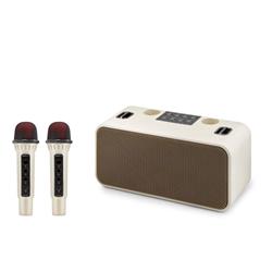 Hadron 186PRO Beyaz Bluetooth Karaoke2 Mikrofonlu Speaker20W 288-121.5-136MM