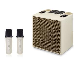 Hadron M83 Beyaz Bluetooth Karaoke 2 Mikrofonlu Speaker 10W 170-129-205MM