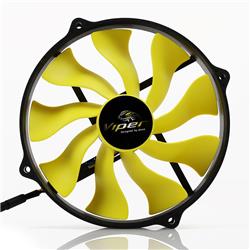 AKASA AK-FN073 "Viper R" 12cm Yuva için 14cm S-Flow Yüksek Performanslı Sessiz Fan