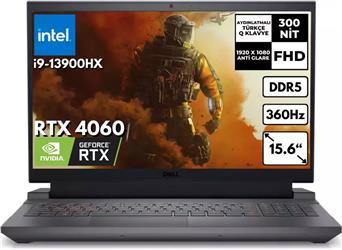 Dell G15 5530 i9-13900HX 32GB 2 TB SSD RTX 4060 G155530017U 15.6" 360Hz FHD Ubuntu Gaming Notebook