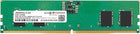 Transcend 8GB(1x8GB) 4800Mhz UDIMM DDR5 CL40 Pc Ram (JM4800ALG-8G)