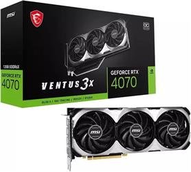 Msı GeForce RTX4070 Ventus 3X E1 12G OC 12GB GDDR6X 192Bit DX12 Gaming (Oyuncu) Ekran Kartı