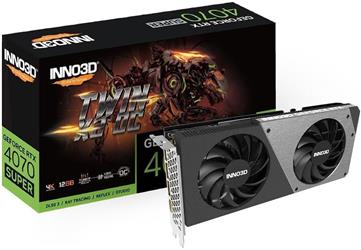 Inno3D GeForce RTX4070 SUPER Twin x2 OC 12GB 192Bit GDDR6X (N407S2-126XX-186162N) Ekran Kartı