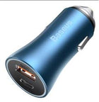 Baseus Golden Pro 40W Araç Şarj Aleti C to A Mavi (CCJD-03)