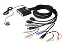 Aten CS692 2 Port USB 2.0 HDMI KVMP 2-Port USB HDMI-Audio Cable KVM Switch with Remote Port Selector