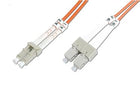 Beek LC-SC Fiber Optik Patch Kablo, Multimode OM 2 50-125 Duplex, 3.0mm, LSZH, 2 metre