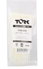 Tork TRK-300-3,5mm Beyaz 100lü Kablo Bağı