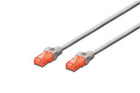 Beek CAT.6A İnce Tip Patch Kablo, U-UTP, 1 metre, AWG 28, Gri Renk, LSZH