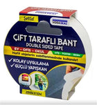 VODASEAL ÇİFT TARAFLI FİLMİK BANT 25 MMX10 MT 0691