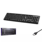 HADRON HDX2601 KABLOLU STANDART KLAVYE F SİYAH