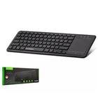 HADRON HDX2505 BLUETOOTH + WIRELESS KLAVYE + TOUCH PAD Q SİYAH