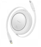 Baseus P10364500213-01 100W 1,5m ree2 Pull Mini Kablolu USB-C Şarj Kablosu Beyaz