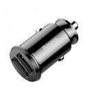 BASEUS CCALL-ML01 Grain Araç İçi Şarj Cihazı Siyah (2-USB 5V 3,1AMPER)