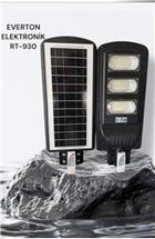 Everton Rt-930 Şarjlı 150w Solar Panelli Projektör Led (Sokak Lambası)