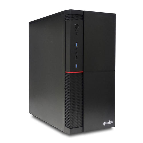 Quadro Solid DHA- 41825 Ci3 4130 3.4Ghz 8gb 256gb SSD ONB VGA Freedos Masaüstü Bilgisayar -DVD YOK-