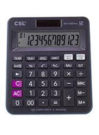 CSL RZ-816 12 Hane Masa Tipi Renkli Hesap Makinesi