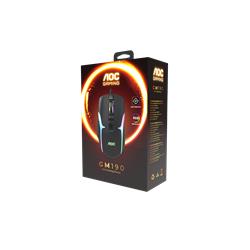 AOC GM190B-LA Kablolu RGB Gaming Mouse