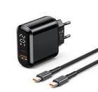 MCDODO CH-7172 PD3 20W 1 USB 1 TYPE-C GİRİŞLİ  ŞARJ ADAPTÖRÜ USB-C TO USB-C -SİYAH
