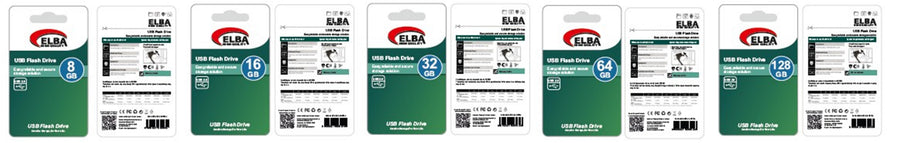 ELBA 16GB USB 2.0 PLASTİK FLASH BELLEK